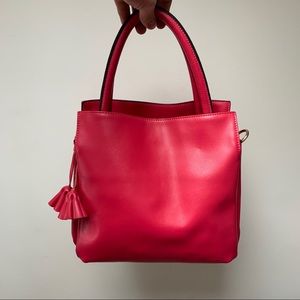 Leather Pink Purse